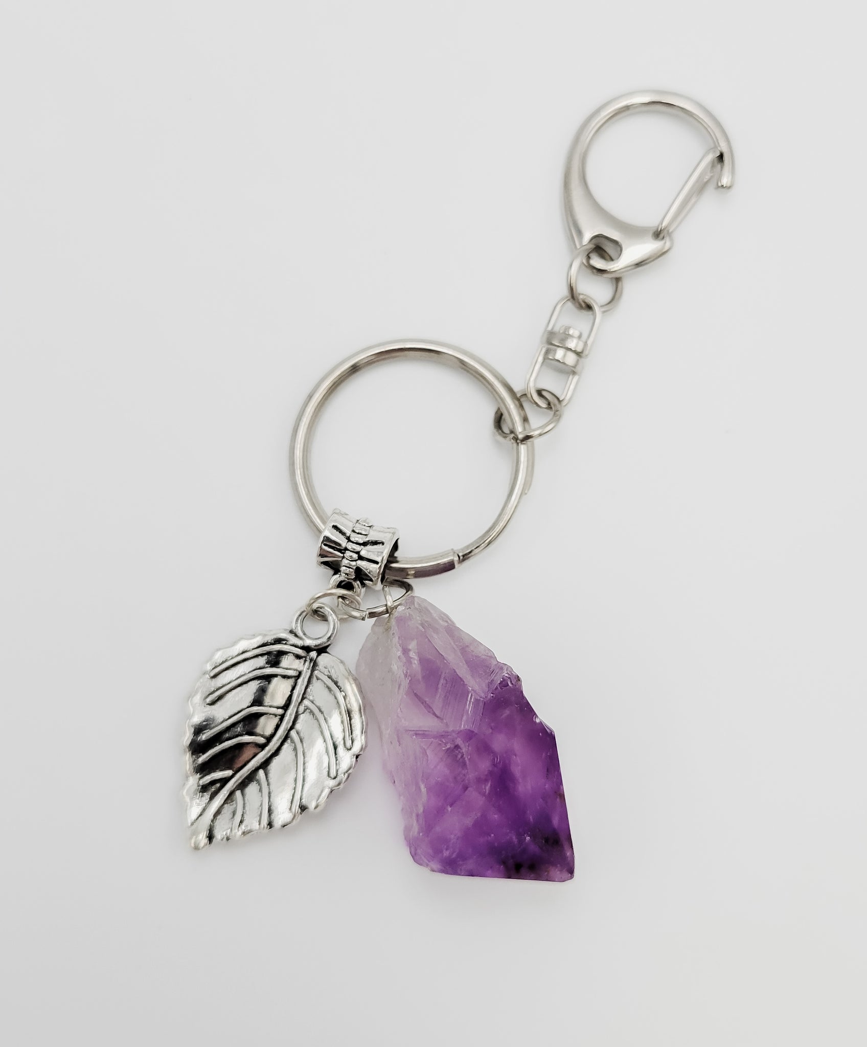 Amethyst Keychain