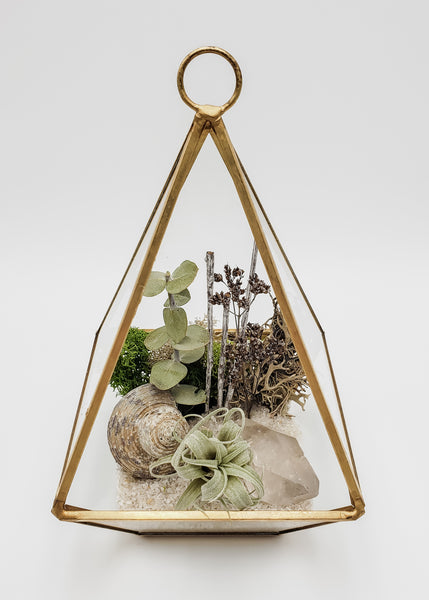 Clear Quartz Air Plant Terrarium