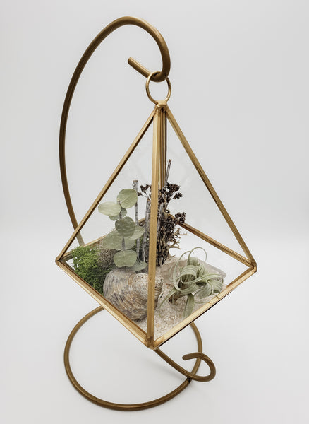 Clear Quartz Air Plant Terrarium
