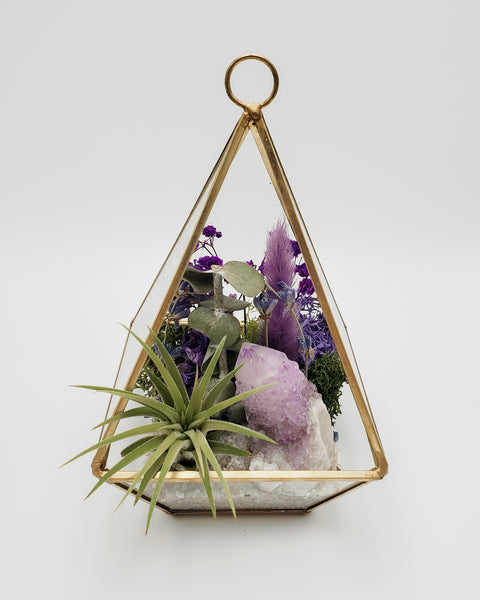 Spirit Quartz Air Plant Terrarium