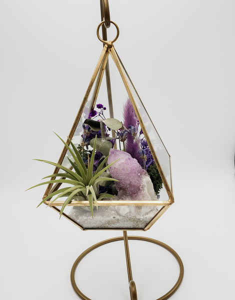 Spirit Quartz Air Plant Terrarium
